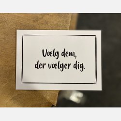 Vlg dem, der vlger dig A6