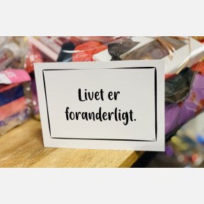 Livet er foranderligt A6