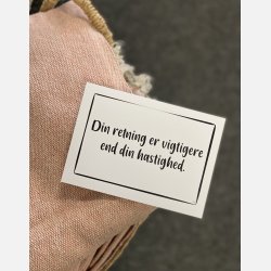 Din retning er vigtigere A6