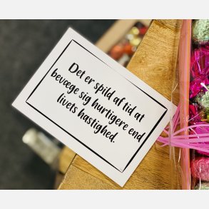 Det er spild af tid A6