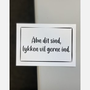 bn dit sind, lykken vil gerne ind A6
