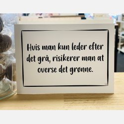 Hvis man kun leder efter det gr A6