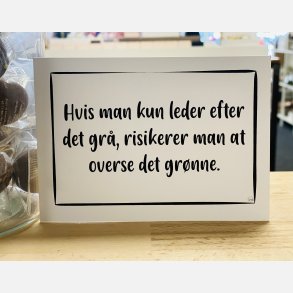 Hvis man kun leder efter det gr A6