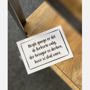 Nogle gange er det de forkerte valg A6