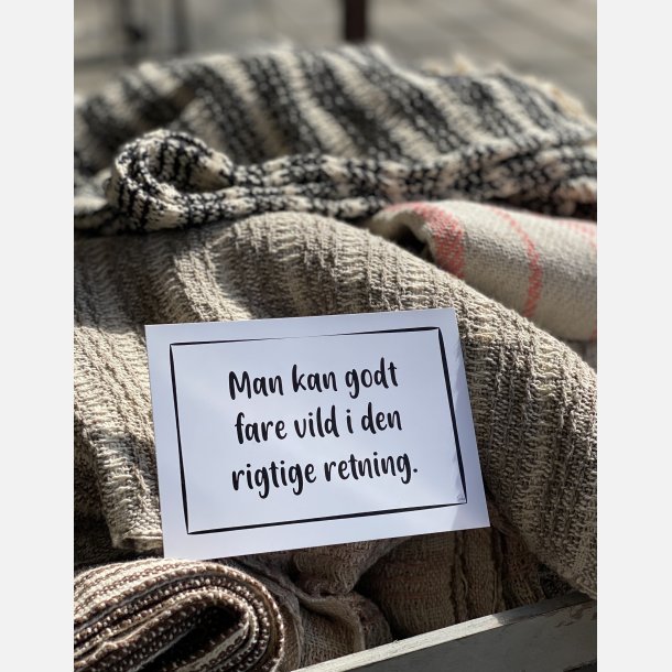 Man kan godt fare vild i den rigtige retning A6