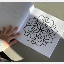 Flower Mandala  Bold and Easy Malebog 