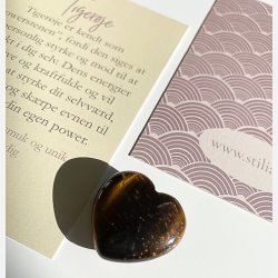 Tigerje hjertesten med A7 kort 