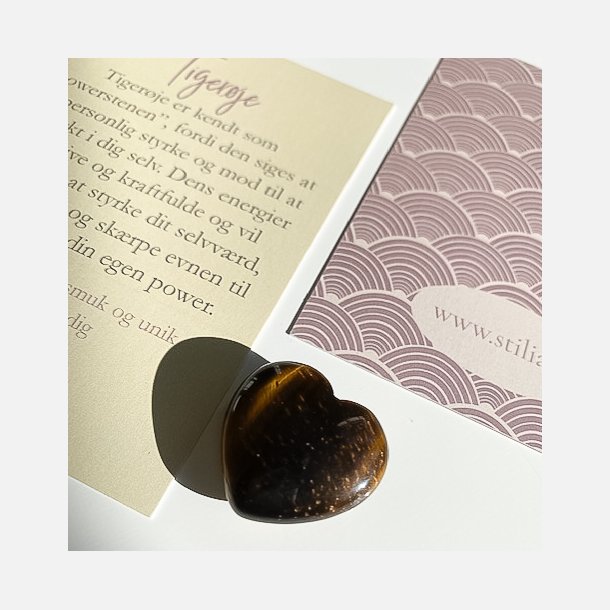 Tigerje hjertesten med A7 kort 