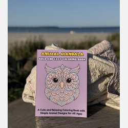 Animal Mandala Malebog  Bold &amp; Easy