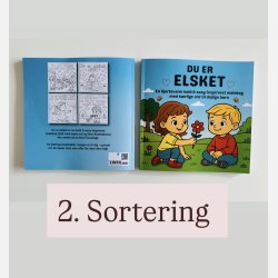 Du er elsket  malebog (2. sortering)