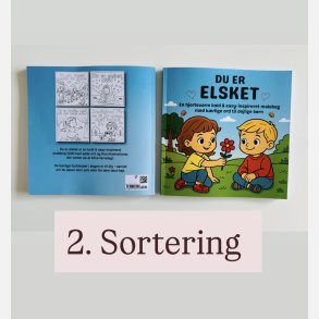 Du er elsket  malebog (2. sortering)