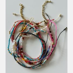 Farverig Lykkepakke armb�nd (Spar 600 kr) 