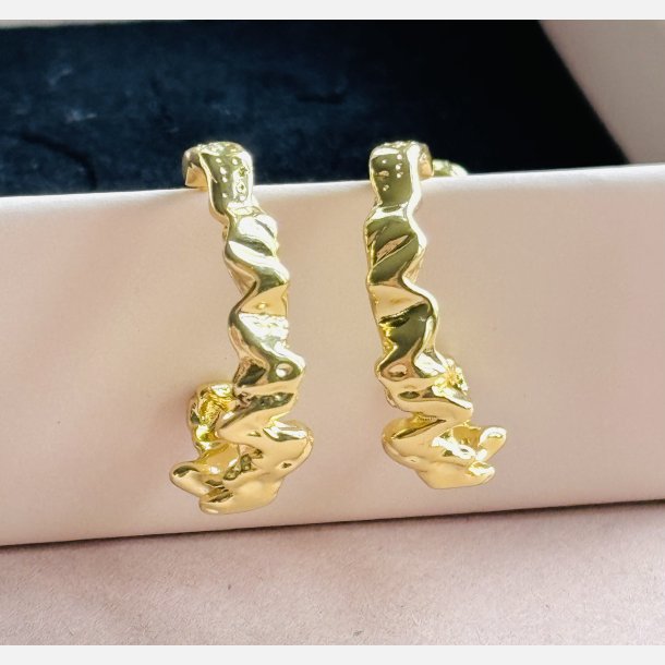 Molten hoops medium (Forgyldte) UDEN SMYKKESKE