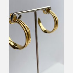 Magga hoops (Forgyldte) UDEN smykkeske