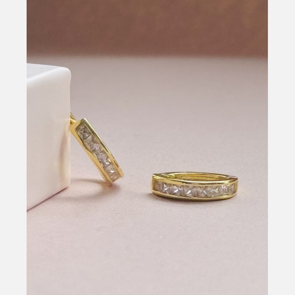 Clarity Hoops (Forgyldte) UDEN smykkeske
