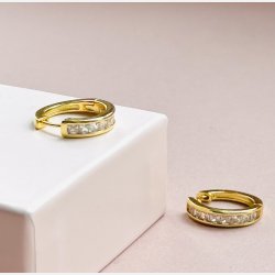 Clarity Hoops (Forgyldte) UDEN smykkeske