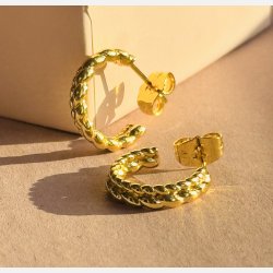 Marca hoops (forgyldte) UDEN smykkeske