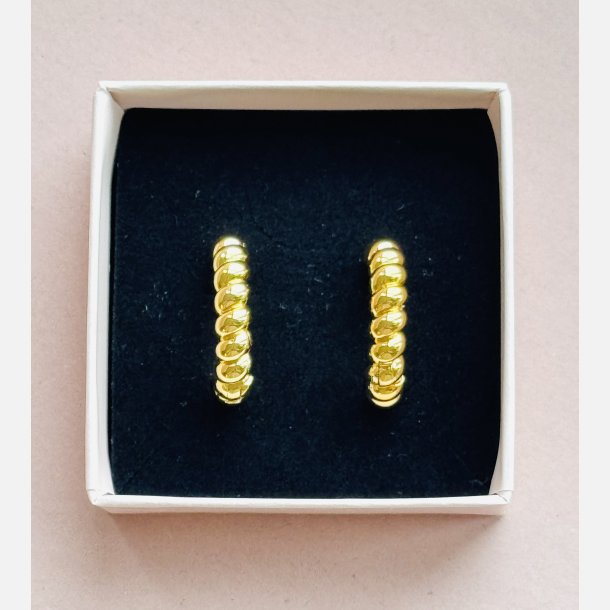 Chunky Twist (Forgyldte) UDEN smykkeske