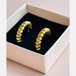 Chunky Twist (Forgyldte) UDEN smykkeske