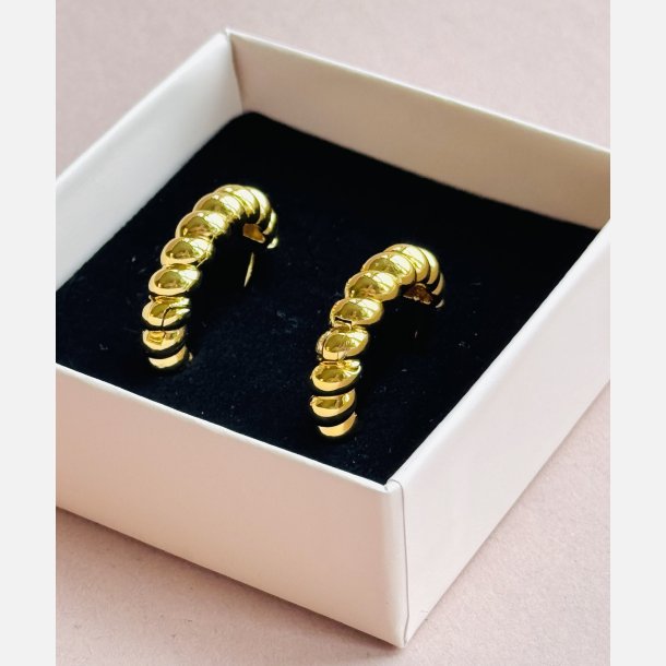 Chunky Twist (Forgyldte) UDEN smykkeske