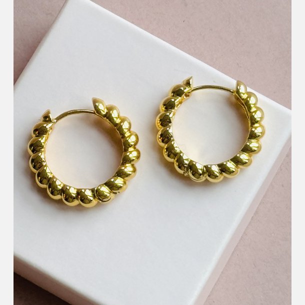 Chunky Twist (Forgyldte) UDEN smykkeske