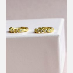 Thea creoler (Forgyldte) UDEN SMYKKESKER