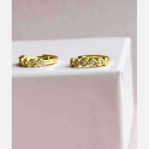 Thea creoler (Forgyldte) UDEN SMYKKESKER