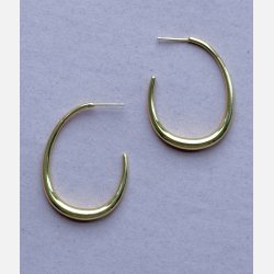 Calma hoops (Forgyldte) UDEN SMYKKESKE