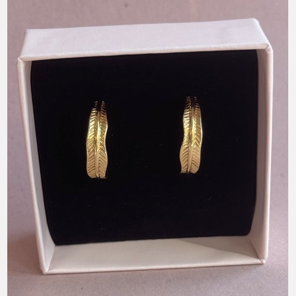 Magga hoops (Forgyldte) UDEN smykkeske