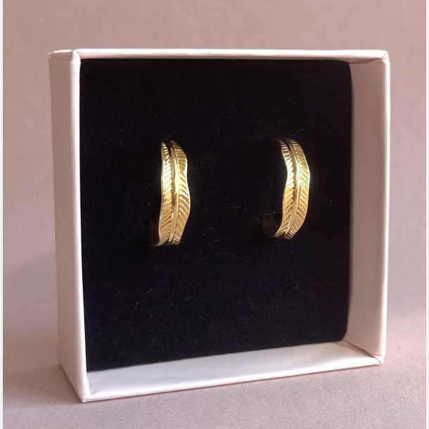 Magga hoops (Forgyldte) UDEN smykkeske