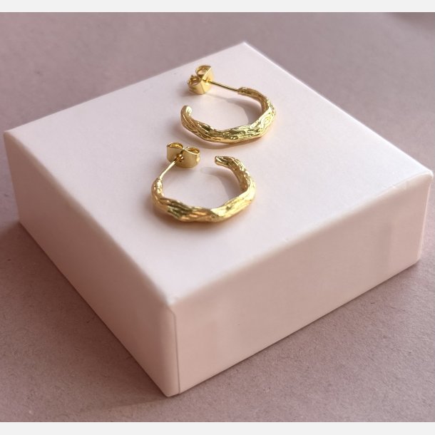 River hoops (Forgyldte) UDEN SMYKKESKE