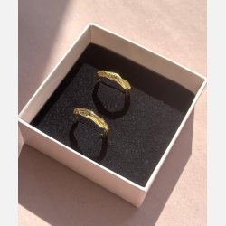 River hoops (Forgyldte) UDEN SMYKKESKE