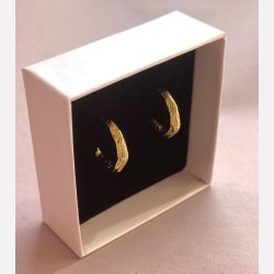 River hoops (Forgyldte) UDEN SMYKKESKE