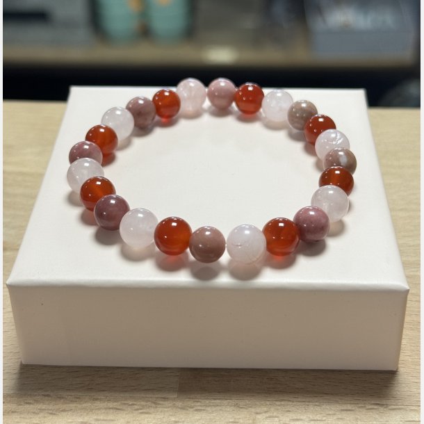 Eva sten/krystal armbnd 