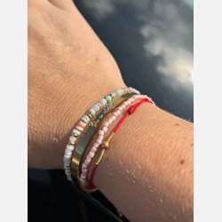 Armbnd "Du er elsket" (18K forgyldt stl)
