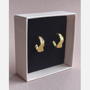 Raw hoops (Forgyldte) UDEN SMYKKESKE