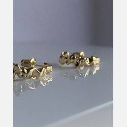 Molten hoops medium (Forgyldte) UDEN SMYKKESKE