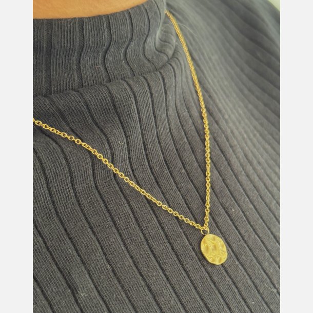 Alba halskde (Forgyldt 40+5cm) UDEN smykkeske