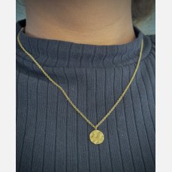 Alba halskde (Forgyldt 40+5cm) UDEN smykkeske