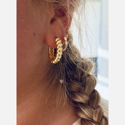 Chunky Twist (Forgyldte) UDEN smykkeske