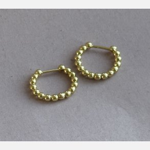 Maddi creoler (Forgyldte) UDEN smykkeske