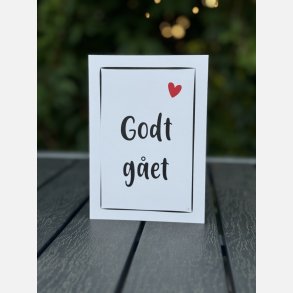 Godt get (A6 kort)