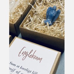 Englekram (A7 kort og lille engel i bl Aventurin)