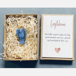 Englekram (A7 kort og lille engel i bl Aventurin)