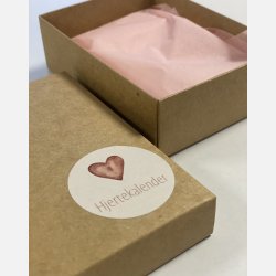 Hjertekalender til ung/teenager (31 sm kort med dejlige budskaber)