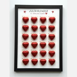 Til familiens hjerte &#10084;&#65039; Julekalender gavepakke. 
