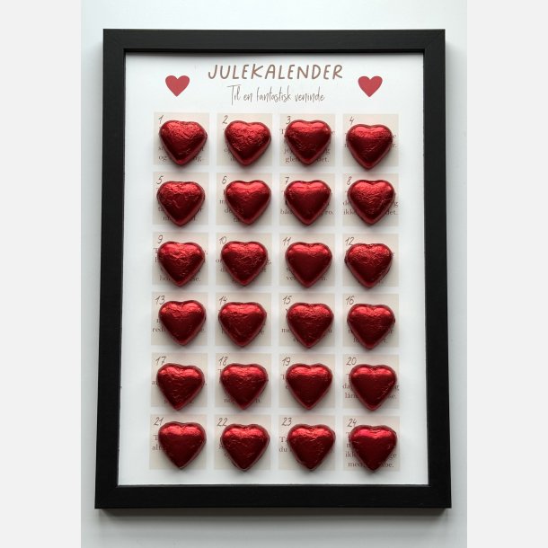 Til en fantastisk veninde &#10084;&#65039; Julekalender gavepakke. 