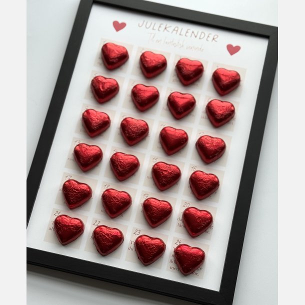 Til en fantastisk veninde &#10084;&#65039; Julekalender gavepakke. 