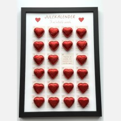 Til en fantastisk veninde &#10084;&#65039; Julekalender gavepakke. 