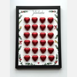 December hjerte &#10084;&#65039; Julekalender gavepakke. 